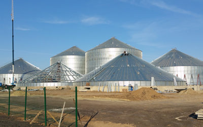 Indeika Grain Storage Facility Starts to Take Shape in Russia