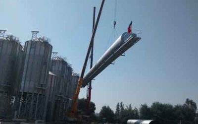 Ferrero Silo Plant for the Storage of Hazelnuts in Chile