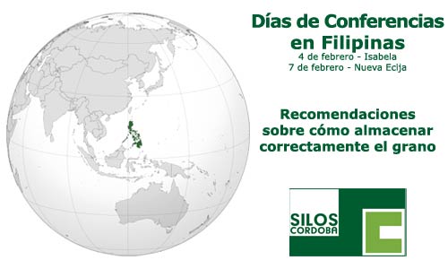 Conferencias en Filipinas – Recomendaciones sobre cómo almacenar correctamente el grano