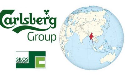 Gandaria Starts Silo Installation of First Carlsberg Brewery in Myanmar