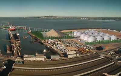 Assembly of the Port of Montevideo Project signed with Obrinel SA to begin in April