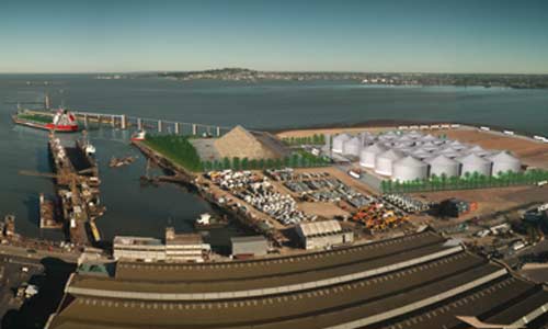Iniciamos el montaje de la Unidad portuaria de Montevideo concretada con Obrinel S.A.