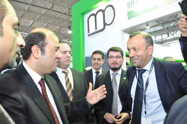 Egyptian Minister of Supply & Commodities visits our Booth at GrainTech Egypt