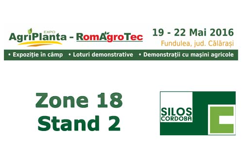 We’ll be showcasing our grain storage systems and turnkey projects at Agriplanta 2016 (Romania)