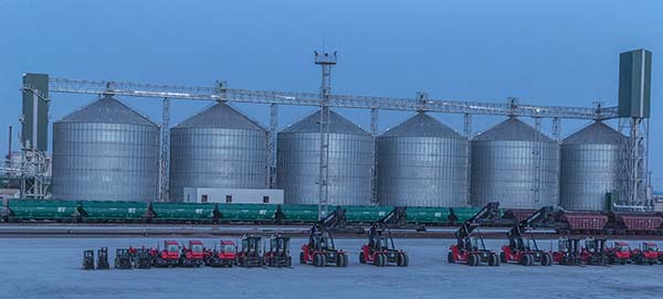 Grain silos Kazakhstan