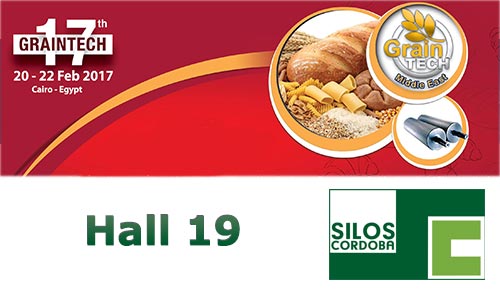 We’ll exhibiting at Grain Tech Egypt 2017 from 20 to 22 February