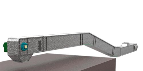 The New Z-Shaped Chain Conveyor Provides Big Savings in Civil Works