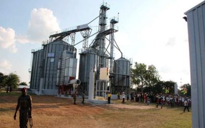 PR inaugura silos no distrito de Nhamatanda, Moçambique