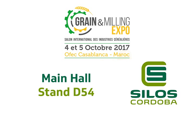 Estaremos exponiendo nuestros silos y proyectos de almacenaje de grano llave en mano en Grain & Milling Expo 2017