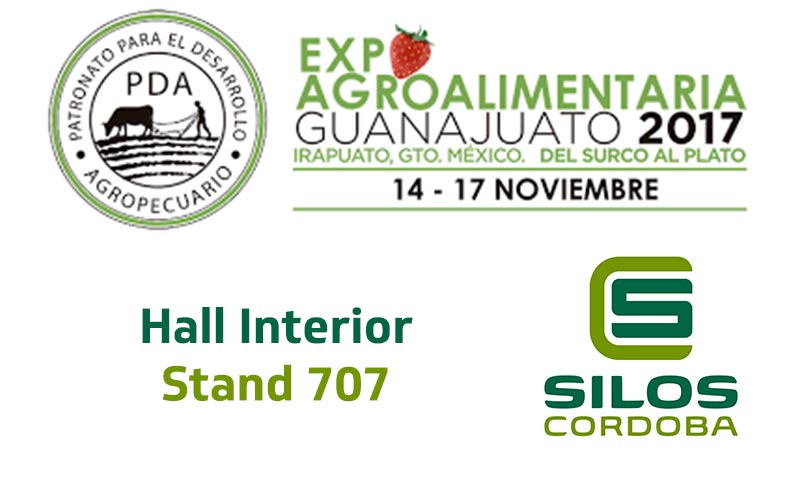 We’ll be exhibiting at Expo Agroalimentaria 2017, Mexico