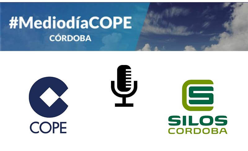 „Welche Technologie steckt hinter der Getreidelagerung“, erläutert COPE Córdoba Radio