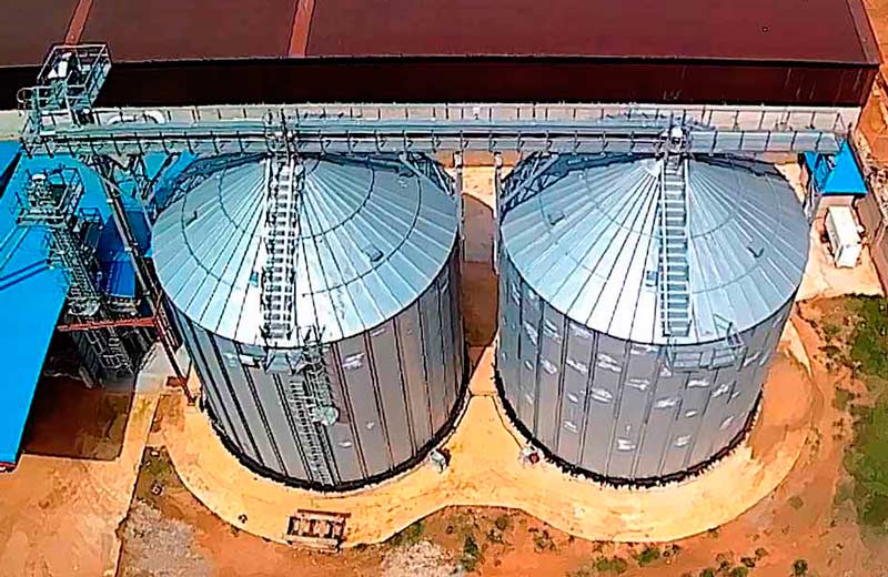 Зернохранилище для сорго в городе Кадуна, Нигерии введено в эксплуатацию