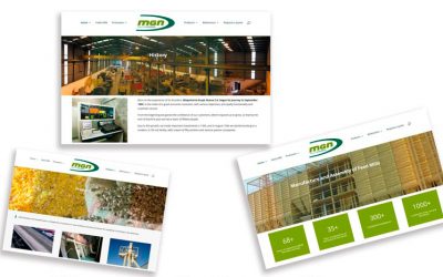 Bekanntgabe der neuen Website unserer Firma, MGN, spezialisiert auf Futtermühlen