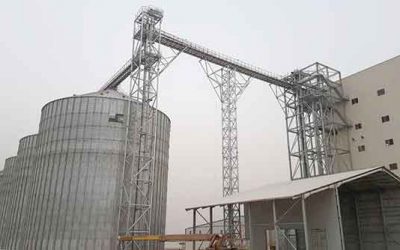 Grain storage plant in Nigeria