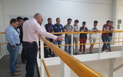 Les étudiants en génie industriel de l’UCO ont visité la société Silos Córdoba