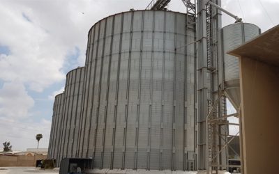 Cereal storage plant in Morocco