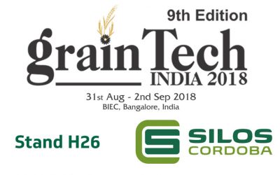 Looking forward to showing you our grain storage solutions at GrainTech India 2018