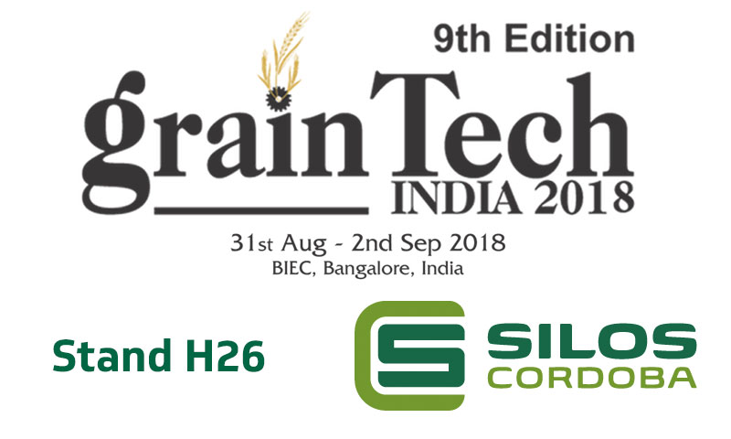 Looking forward to showing you our grain storage solutions at GrainTech India 2018