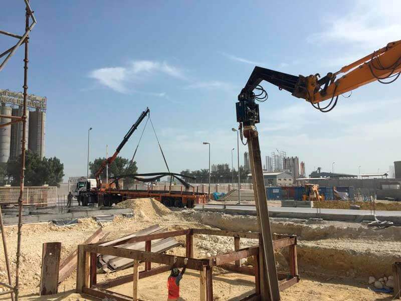 Começa a obra civil de nossa primeira planta de silos no Bahrein