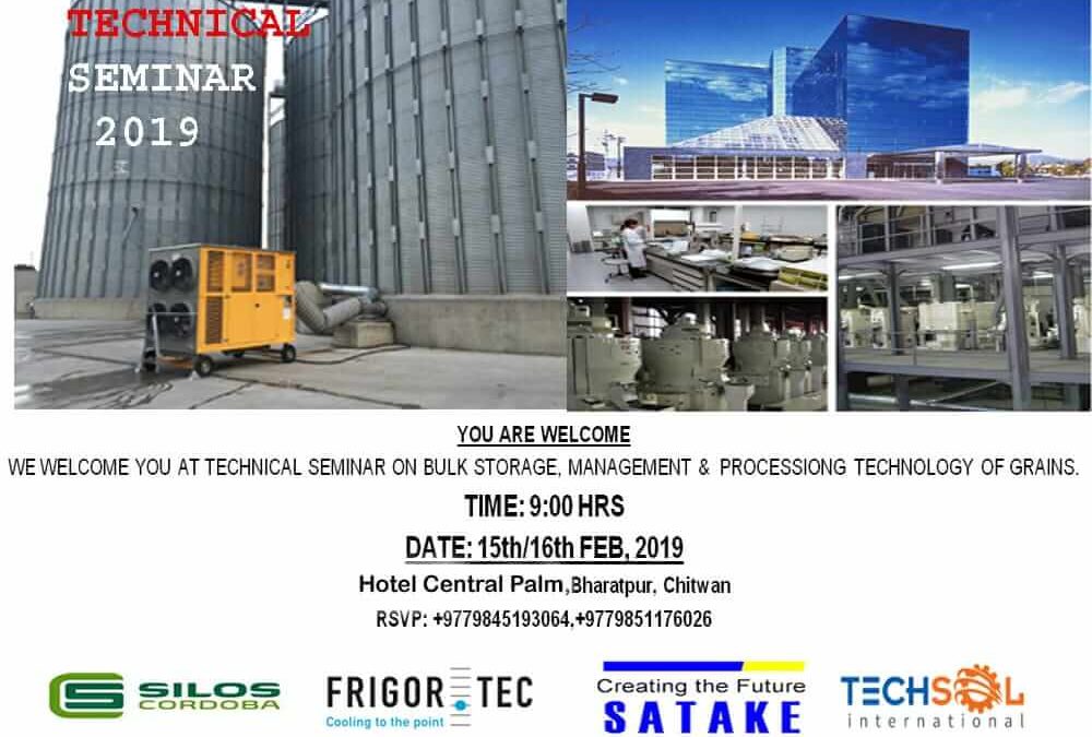 Technical Seminar on grain storage, management and processing technology in Nepal