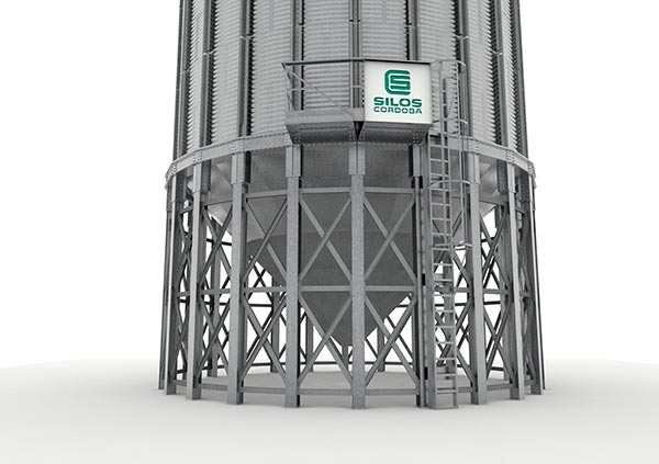 Gandaria redesenha o silo elevado para facilitar sua montagem