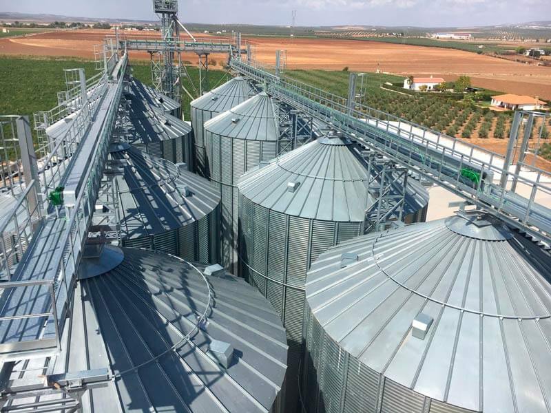 Agrandissement de l’usine de stockage de quinoa Alsur à Antequera, Espagne