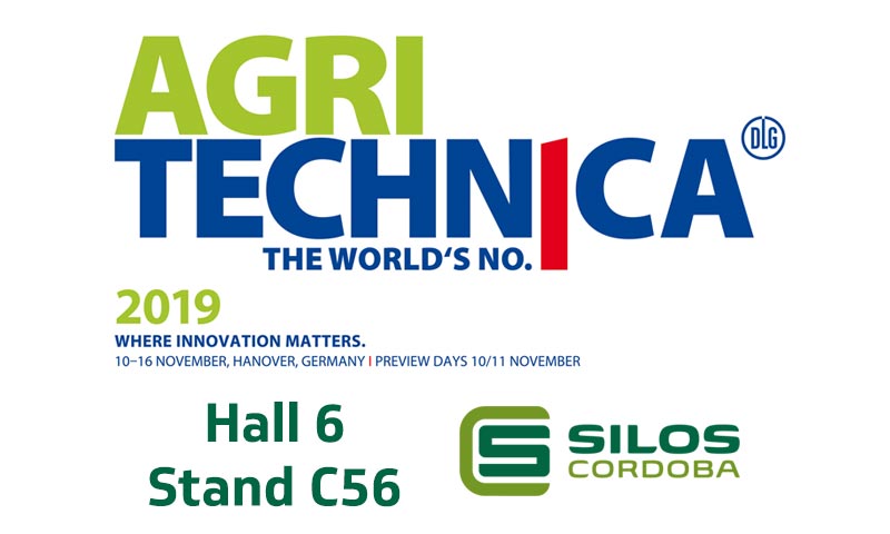 We’ll be exhibiting our grain storage and handling systems at Agritechnica, Germany