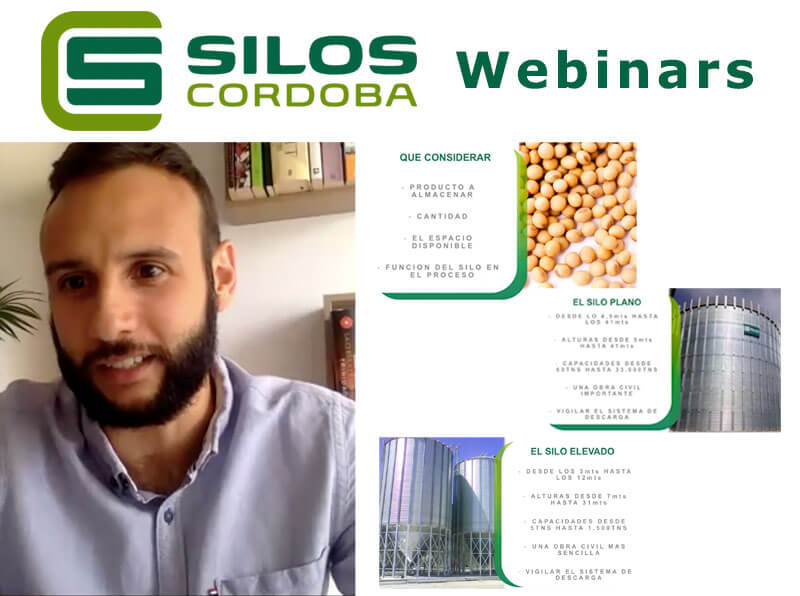 [GRABACIÓN] Webinar ¿Silo elevado o fondo plano? Qué silo comprar según el producto a almacenar