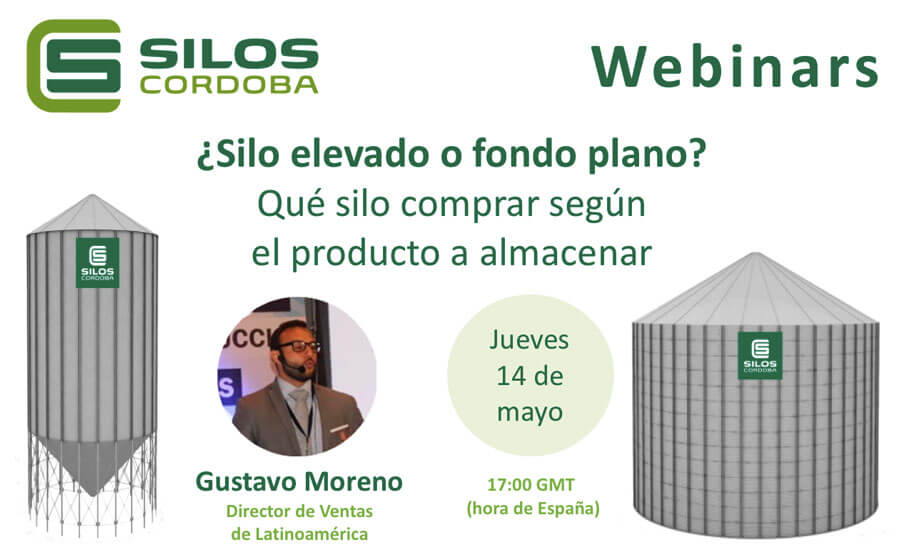 [WEBINAR] ¿Silo elevado o fondo plano? Qué silo comprar según el producto a almacenar