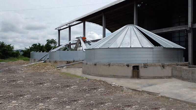 Nueva planta de silos en la región arrocera de Perú