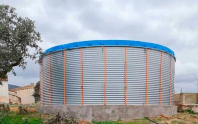 Water tank in Badajoz