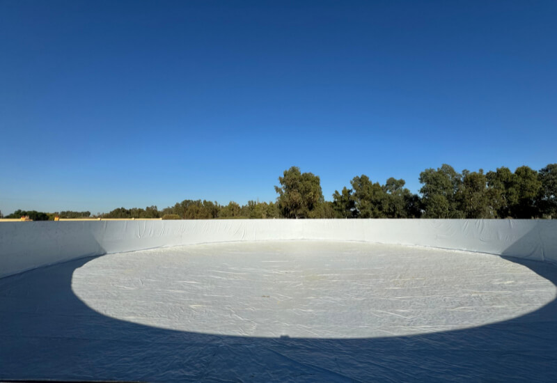 New Water Tank for Olive Irrigation in Seville