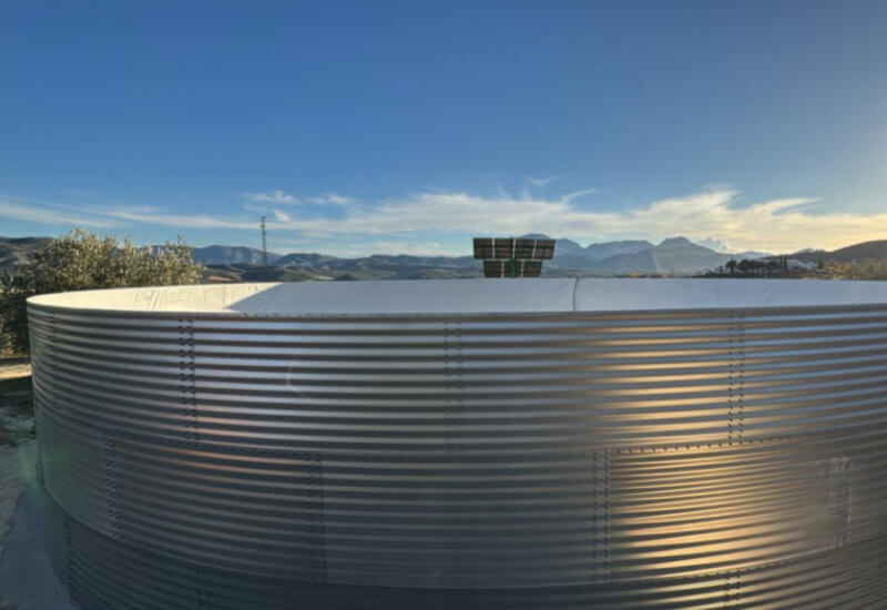 New Water Tank Installed in Córdoba