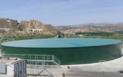 New 3,000 m³ Water Tank for Poultry Slaughterhouse in Purullena (Spain)