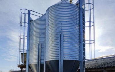 Novos silos de granja com transportador instalados na Espanha