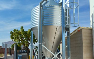 Farm Silo Installed in Cáceres to Feed a Biomass Boiler
