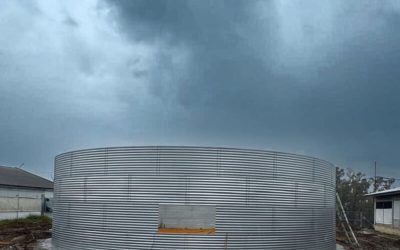 Installation of a One Million Liter Water Tank in Sevilla, Spain
